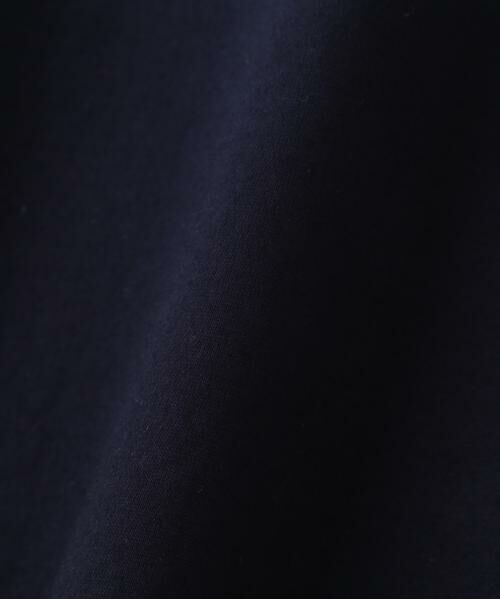 human woman / ヒューマンウーマン カットソー | ◆シアーストライプドッキングＶネックカットソープルオーバー | 詳細11