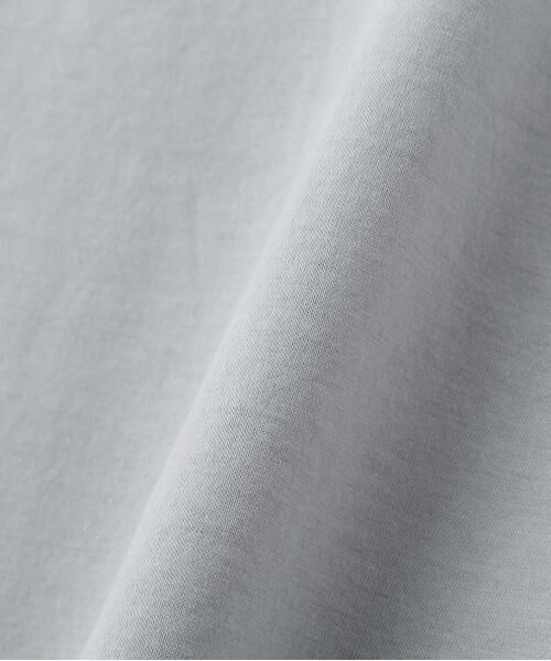 human woman / ヒューマンウーマン カットソー | ◆シアーストライプドッキングＶネックカットソープルオーバー | 詳細18