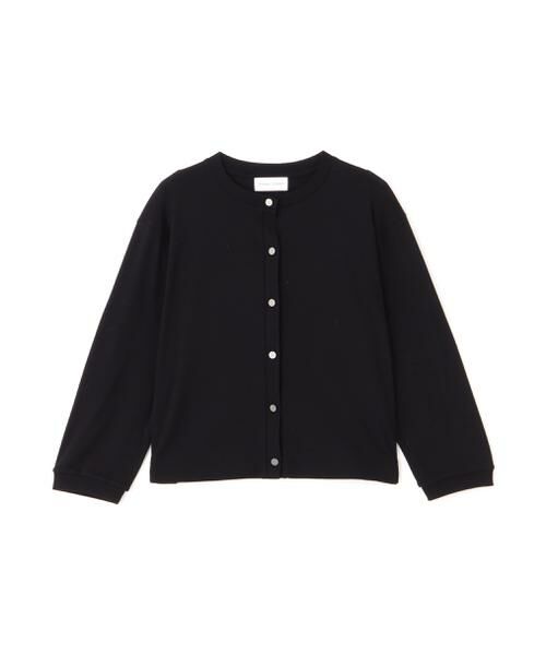 human woman / ヒューマンウーマン カットソー | ◆クルーネックフライスカットソーカーディガン | 詳細1
