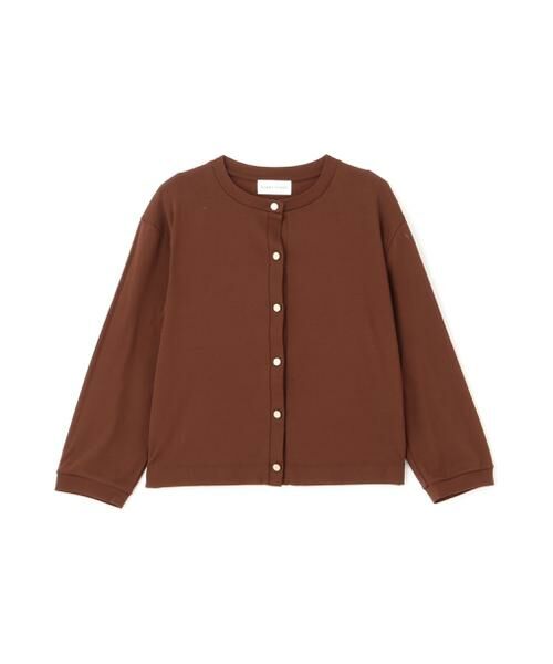 human woman / ヒューマンウーマン カットソー | ◆クルーネックフライスカットソーカーディガン | 詳細8