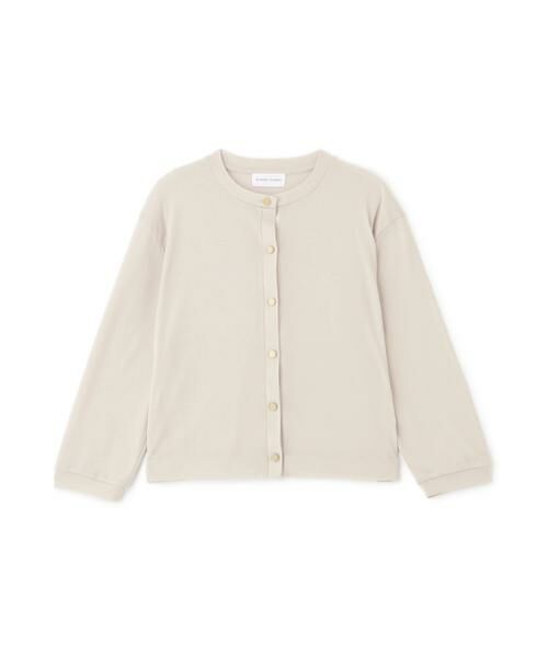 human woman / ヒューマンウーマン カットソー | ◆クルーネックフライスカットソーカーディガン | 詳細13