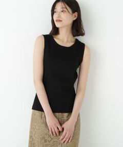 human woman / ヒューマンウーマン カットソー | ◆オーガニックコットンタンクトップ