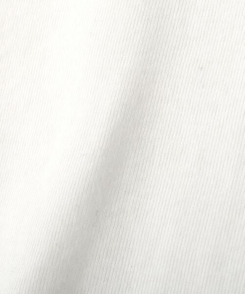 human woman / ヒューマンウーマン カットソー | ◆オーガニックコットンタンクトップ | 詳細5