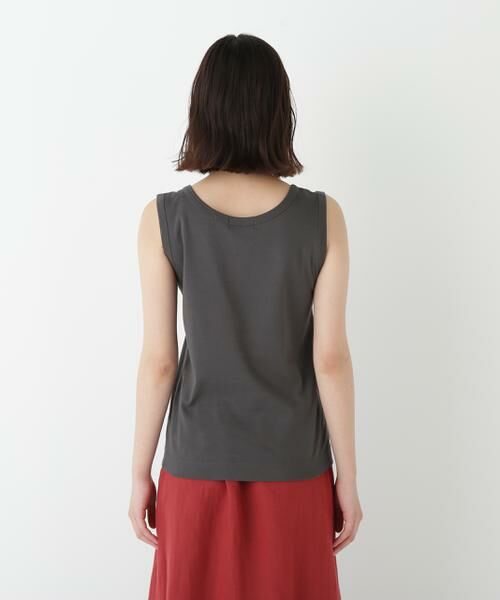human woman / ヒューマンウーマン カットソー | ◆オーガニックコットンタンクトップ | 詳細8