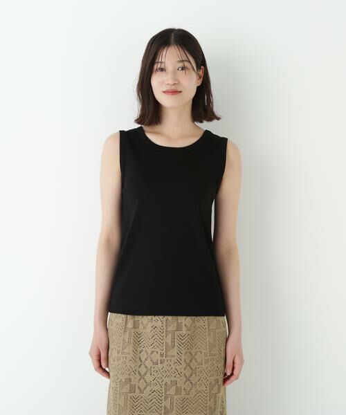 human woman / ヒューマンウーマン カットソー | ◆オーガニックコットンタンクトップ | 詳細12