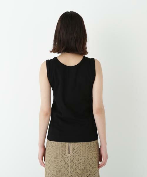 human woman / ヒューマンウーマン カットソー | ◆オーガニックコットンタンクトップ | 詳細13