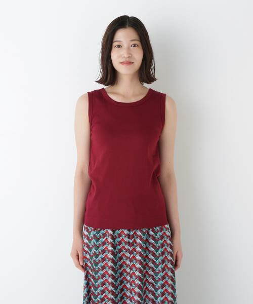 human woman / ヒューマンウーマン カットソー | ◆オーガニックコットンタンクトップ | 詳細16