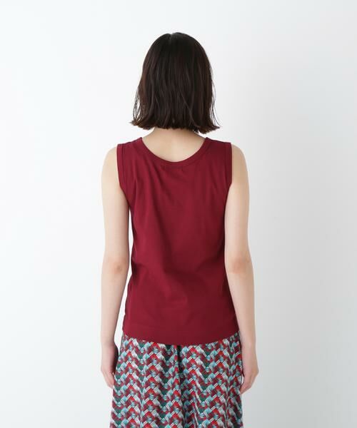 human woman / ヒューマンウーマン カットソー | ◆オーガニックコットンタンクトップ | 詳細17