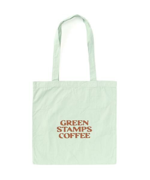 human woman/ヒューマンウーマン トート ミントグリーン×ブラウン - human woman/ヒューマンウーマン トート ミントグリーン×ブラウン -