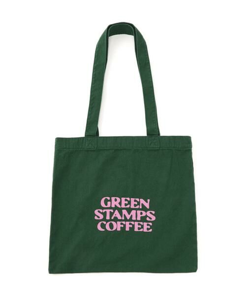 human woman / ヒューマンウーマン バッグ | トート（グリーン×ピンク）