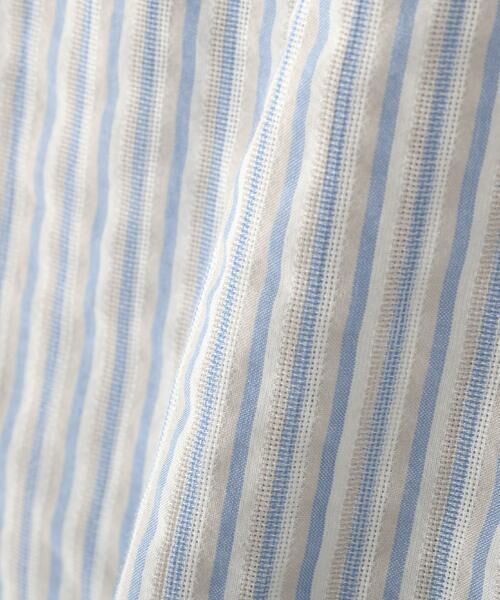 human woman / ヒューマンウーマン シャツ・ブラウス | ◆パナマサッカーストライプシャツブラウス | 詳細21