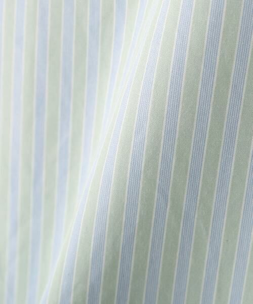 human woman / ヒューマンウーマン シャツ・ブラウス | ◆ストライプローン６分袖ブラウス | 詳細6