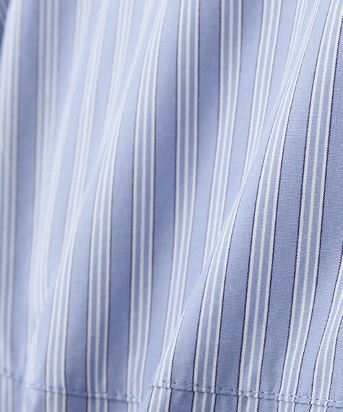 human woman / ヒューマンウーマン シャツ・ブラウス | ◆ストライプローン６分袖ブラウス | 詳細16