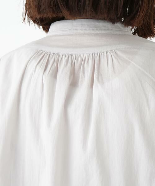 human woman / ヒューマンウーマン シャツ・ブラウス | ◆インドコットンボイルアップリケブラウス | 詳細10