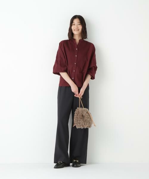 human woman / ヒューマンウーマン シャツ・ブラウス | ◆インドコットンボイルアップリケブラウス | 詳細19