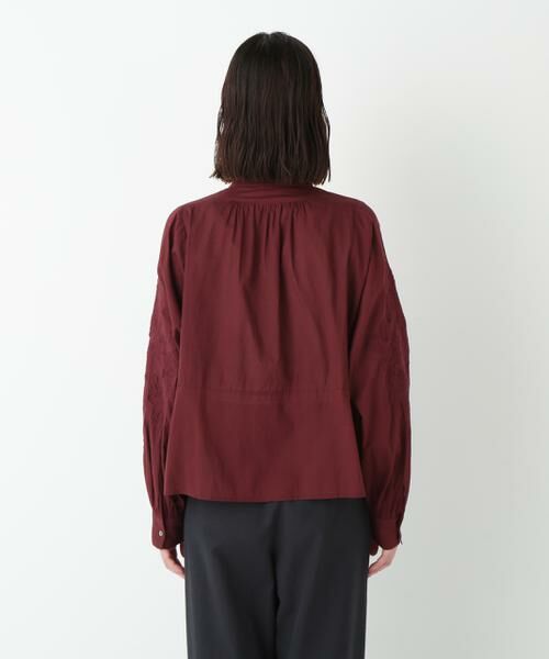 human woman / ヒューマンウーマン シャツ・ブラウス | ◆インドコットンボイルアップリケブラウス | 詳細21