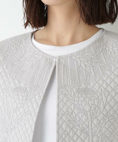 human woman / ヒューマンウーマン シャツ・ブラウス | ◆インドコットンボイルキルティングジレ | 詳細6