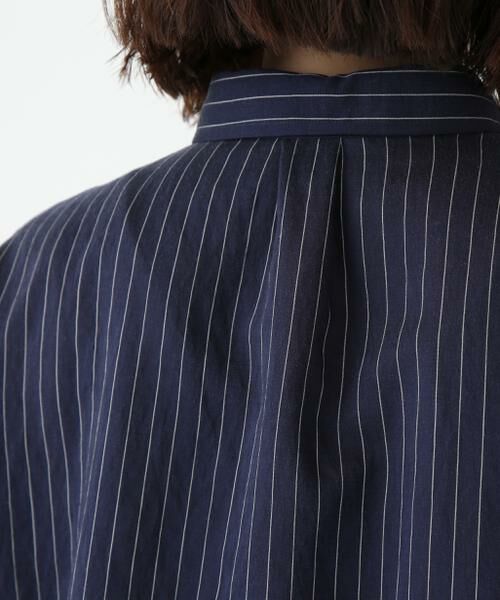 human woman / ヒューマンウーマン シャツ・ブラウス | ◆シアストライプブラウス | 詳細11