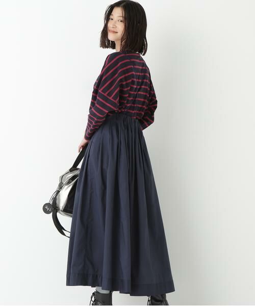 human woman / ヒューマンウーマン スカート | ◆コットンローンギャザースカート | 詳細2