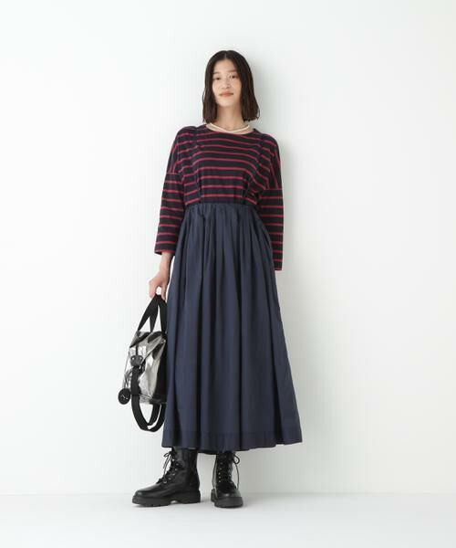 human woman / ヒューマンウーマン スカート | ◆コットンローンギャザースカート | 詳細3