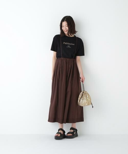 human woman / ヒューマンウーマン スカート | ◆コットンローンギャザースカート | 詳細10