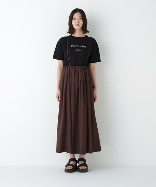 human woman / ヒューマンウーマン スカート | ◆コットンローンギャザースカート | 詳細13