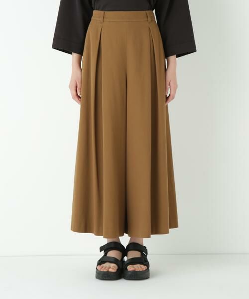 human woman / ヒューマンウーマン パンツ | ◆コットンガスボイルバラシャタックスカーチョ | 詳細4