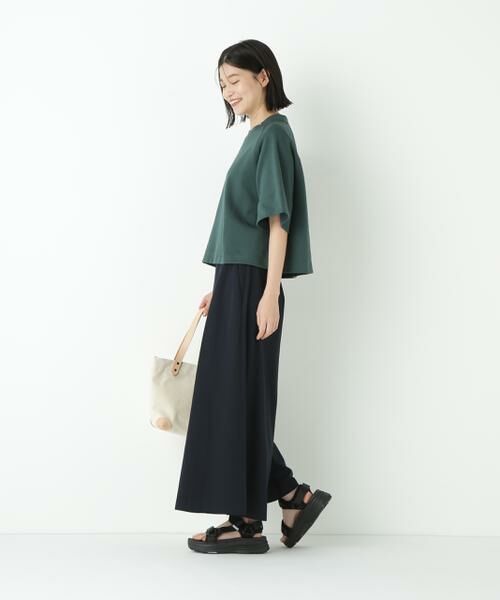 human woman / ヒューマンウーマン パンツ | ◆コットンガスボイルバラシャタックスカーチョ | 詳細17