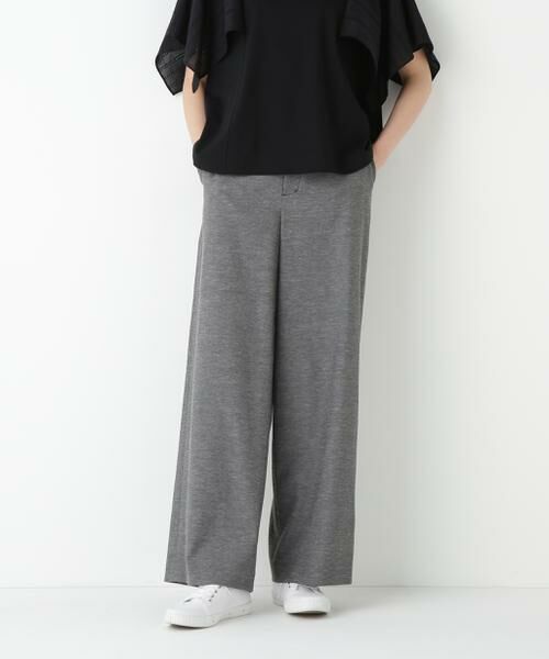 human woman / ヒューマンウーマン パンツ | ◆シェルタリングドライオックスセミワイドパンツ | 詳細2