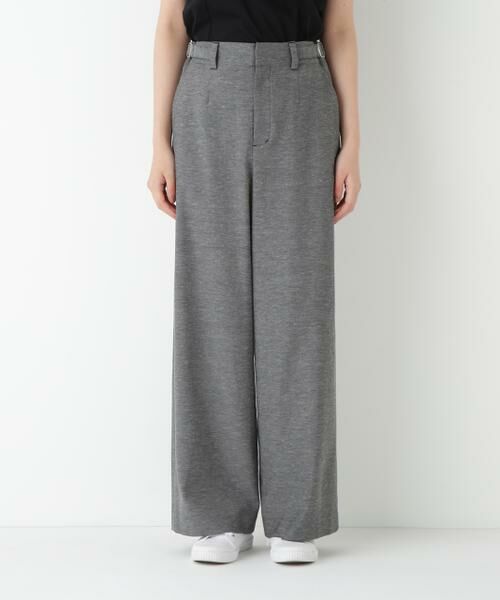 human woman / ヒューマンウーマン パンツ | ◆シェルタリングドライオックスセミワイドパンツ | 詳細6