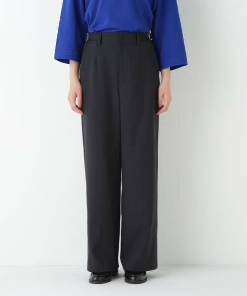 human woman / ヒューマンウーマン パンツ | ◆シェルタリングドライオックスセミワイドパンツ | 詳細13