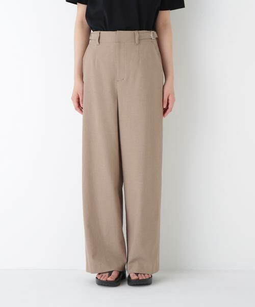 human woman / ヒューマンウーマン パンツ | ◆シェルタリングドライオックスセミワイドパンツ | 詳細21