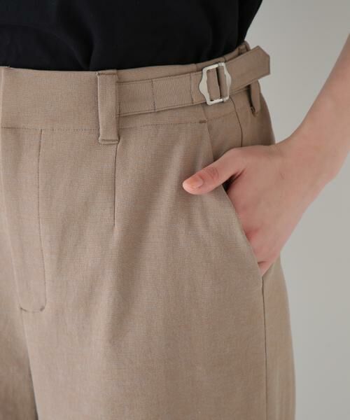 human woman / ヒューマンウーマン パンツ | ◆シェルタリングドライオックスセミワイドパンツ | 詳細24