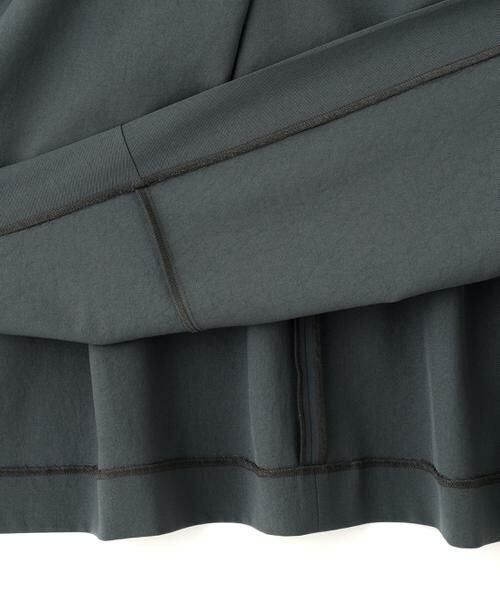 human woman / ヒューマンウーマン ワンピース | ◆Ｔ／ＴＡツイルラップ風ノースリーブワンピース | 詳細12