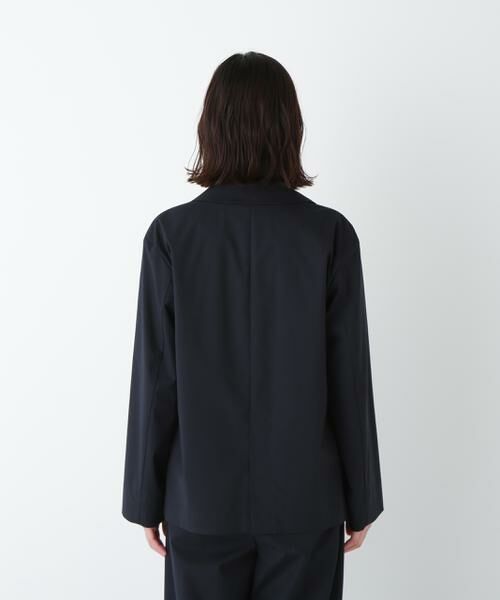 human woman / ヒューマンウーマン テーラードジャケット | ◆TR×TCポプリンストレッチボックステーラードジャケット | 詳細15