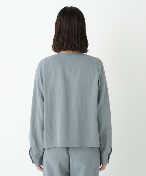 human woman / ヒューマンウーマン ブルゾン | ◆クルーネックショートブルゾン | 詳細5