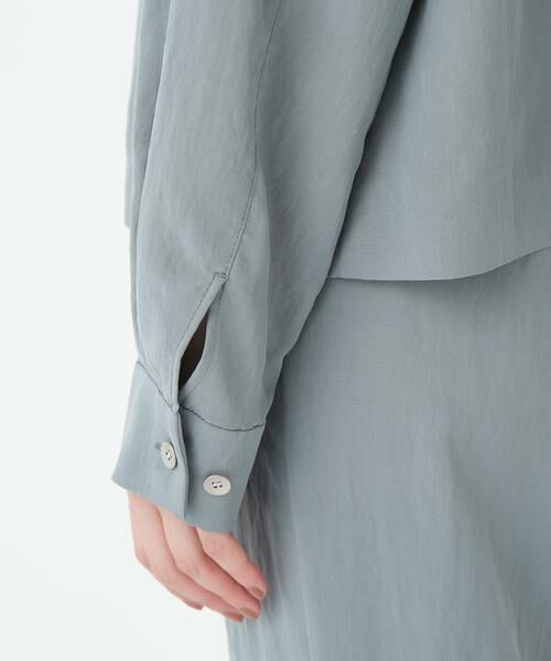 human woman / ヒューマンウーマン ブルゾン | ◆クルーネックショートブルゾン | 詳細9