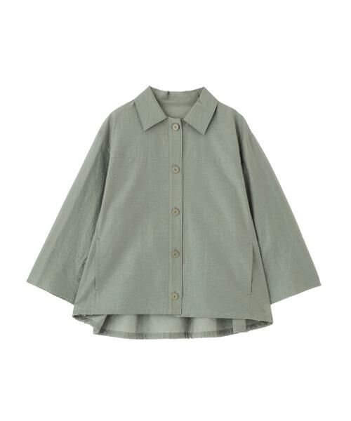 human woman / ヒューマンウーマン ブルゾン | ◆C/Nシアタッサーブルゾン | 詳細1