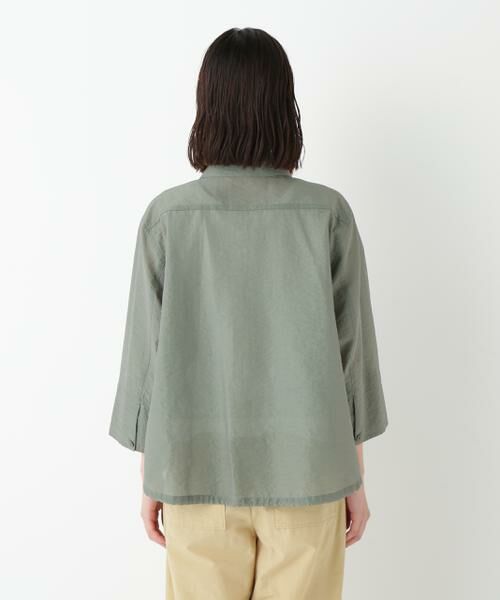 human woman / ヒューマンウーマン ブルゾン | ◆C/Nシアタッサーブルゾン | 詳細4