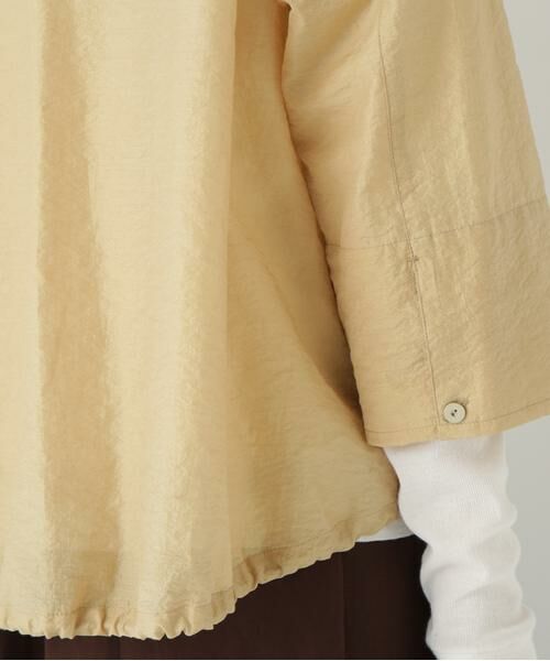 human woman / ヒューマンウーマン ブルゾン | ◆C/Nシアタッサーブルゾン | 詳細15