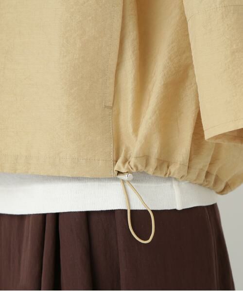 human woman / ヒューマンウーマン ブルゾン | ◆C/Nシアタッサーブルゾン | 詳細16