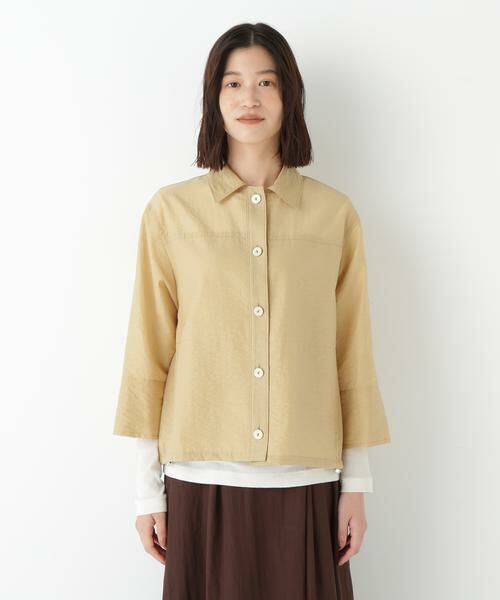 human woman / ヒューマンウーマン ブルゾン | ◆C/Nシアタッサーブルゾン | 詳細9