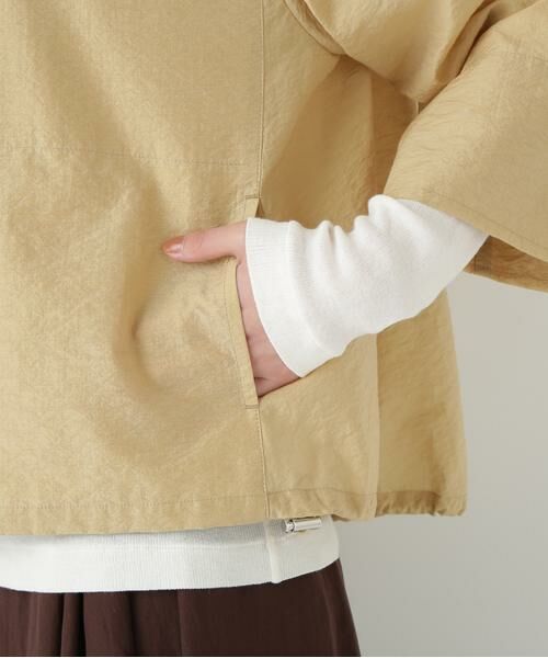 human woman / ヒューマンウーマン ブルゾン | ◆C/Nシアタッサーブルゾン | 詳細14