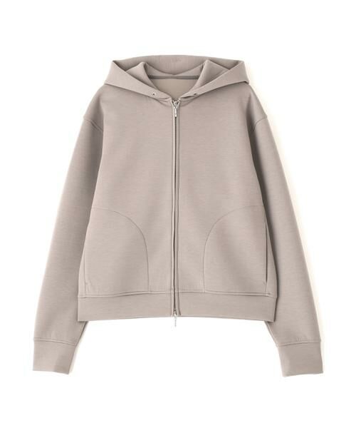 human woman / ヒューマンウーマン カットソー | ◆クッションダンボールジップパーカー | 詳細1