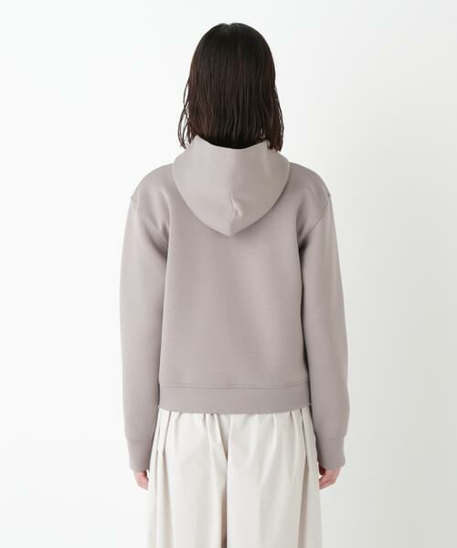 human woman / ヒューマンウーマン カットソー | ◆クッションダンボールジップパーカー | 詳細4