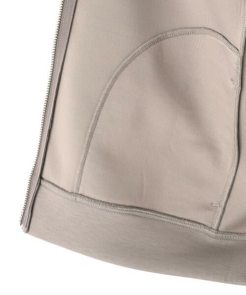 human woman / ヒューマンウーマン カットソー | ◆クッションダンボールジップパーカー | 詳細5