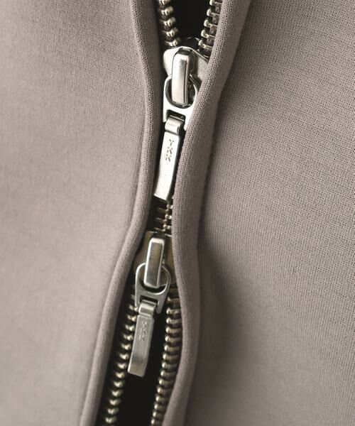 human woman / ヒューマンウーマン カットソー | ◆クッションダンボールジップパーカー | 詳細6