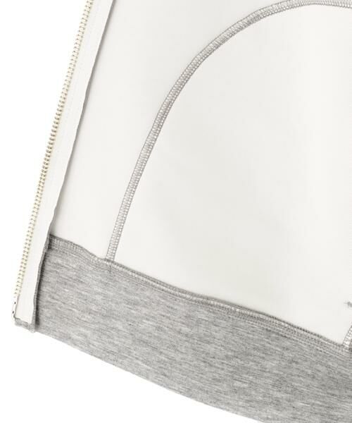 human woman / ヒューマンウーマン カットソー | ◆クッションダンボールジップパーカー | 詳細18