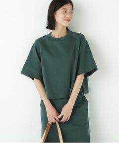 human woman / ヒューマンウーマン カットソー | ◆ダンボールラグランスリーブプルオーバー