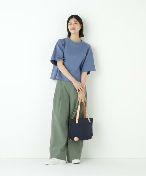 human woman / ヒューマンウーマン カットソー | ◆ダンボールラグランスリーブプルオーバー | 詳細2